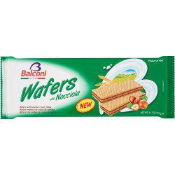 Bolachas Wafers com Cacau e Avelã