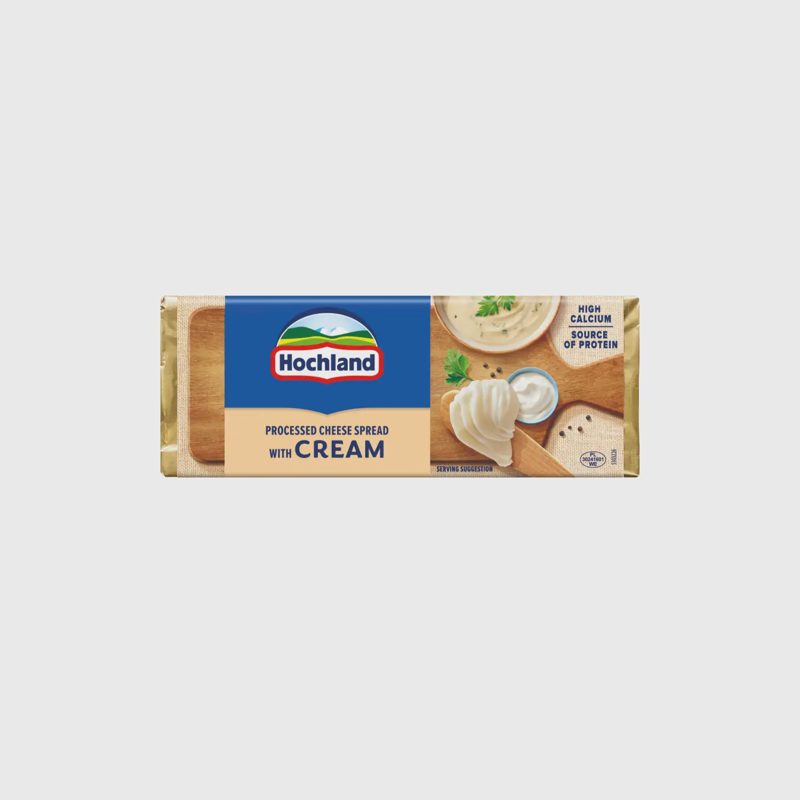 Lyd. tepam. sūris su grietin. HOCHLAND, 90 g
