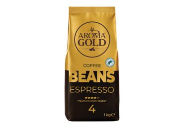 Kavos pupelės AROMA GOLD ESPRESSO, 1 kg