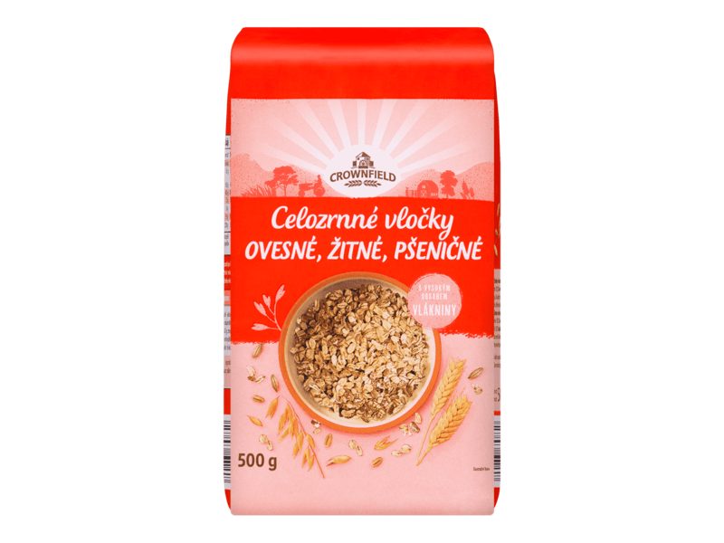 Celozrnná směs vloček