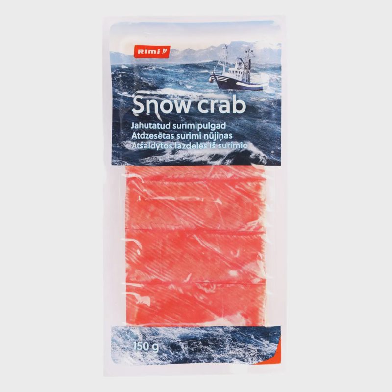 Atšald.krabų lazd.iš surimio RIMI, 150 g