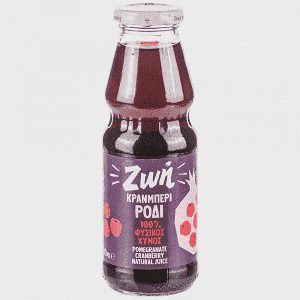 Ζωή Χυμός Ρόδι-Cranberry 330ml