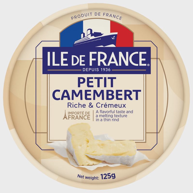 Sūris ILE DE FRANCE CAMEMBERT, 50%, 125g