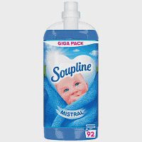 Soupline Mistral Concentrated Fabric Softener Giga Pack 92 Washes 1932 ml