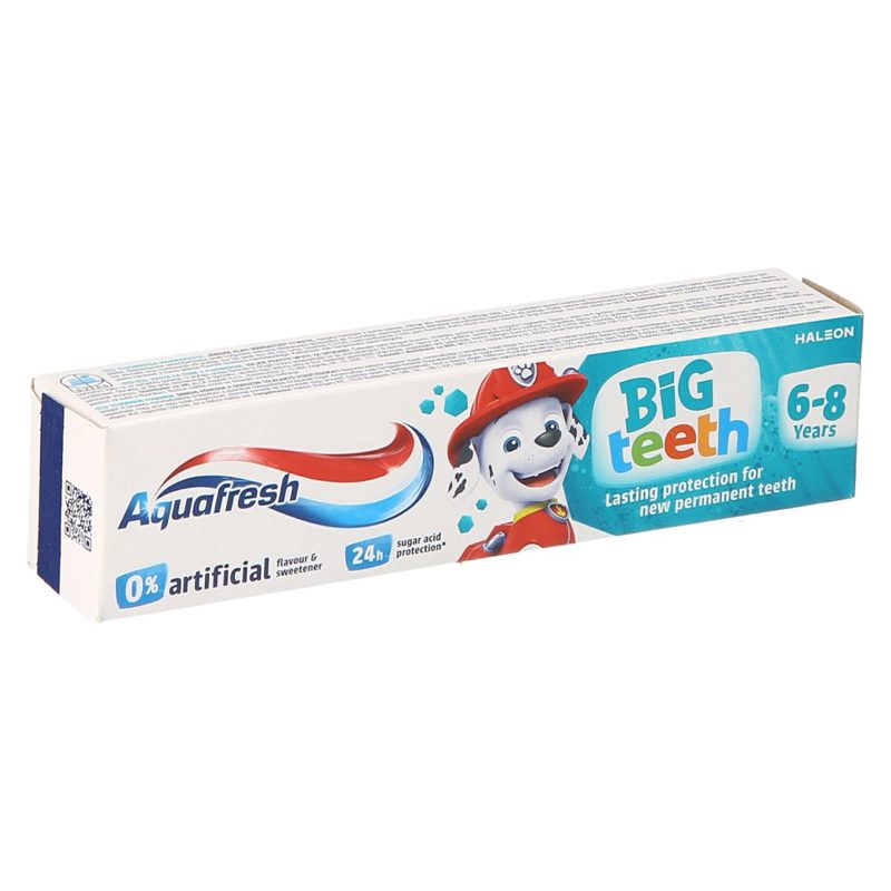 OTROŠKA ZOBNA PASTA MY BIG TEETH, AQUAFRESH, 50ML