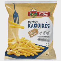 Μπάρμπα Στάθης Πατάτες Προτηγανισμένες 1kg
