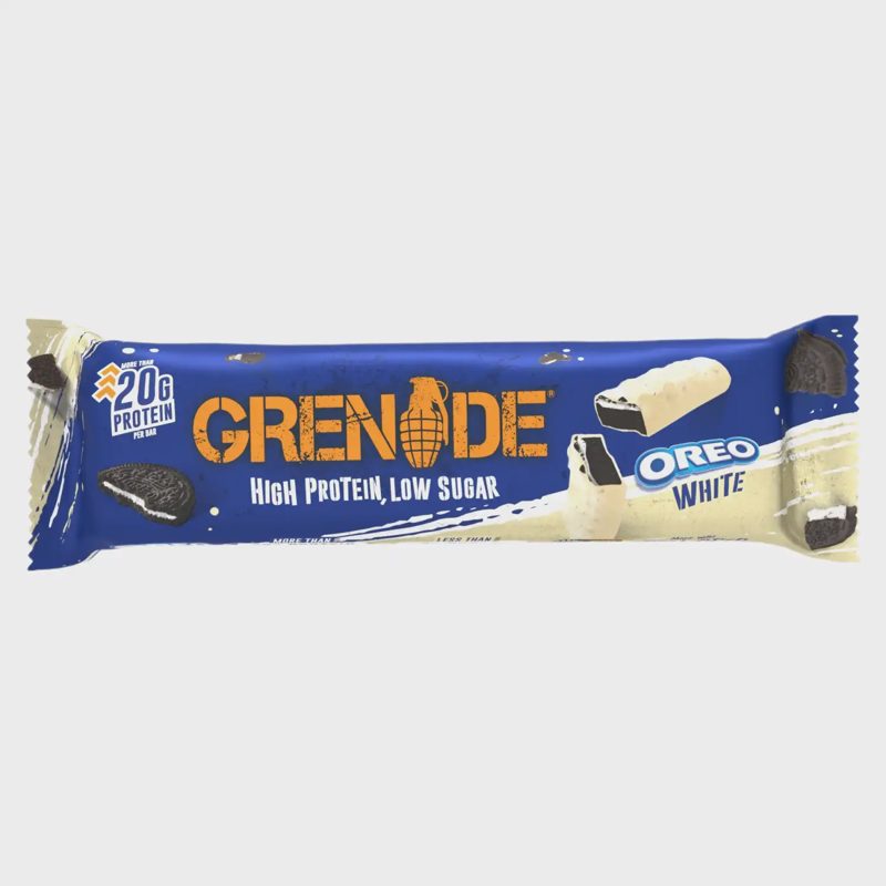 Baltyminis batonėlis GRENADE OREO WHITE, 60 g