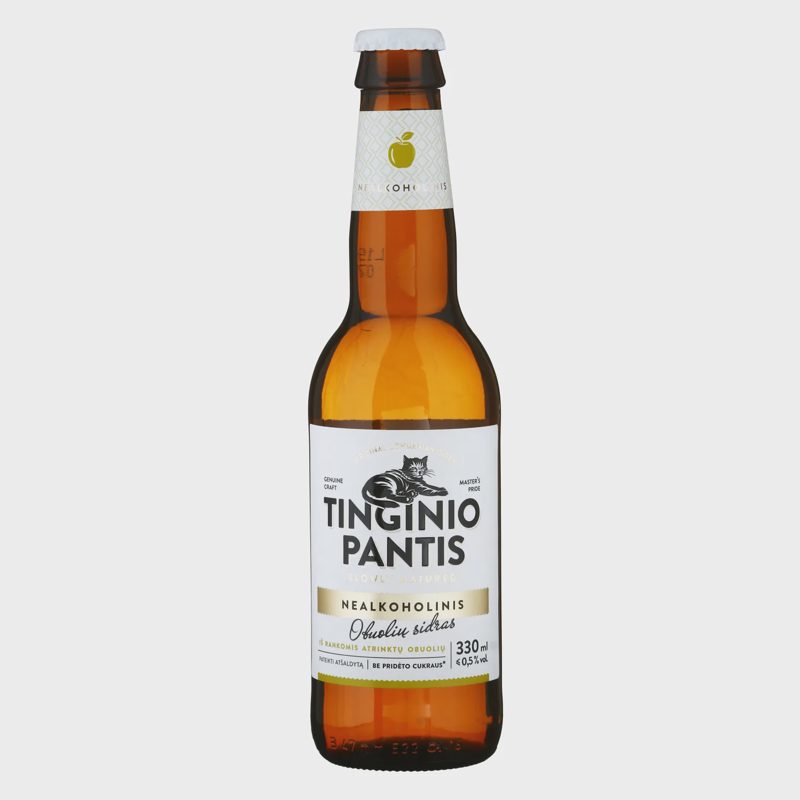 Nealk.ob.sidr.TINGINIO PANTIS, 0,33 l but.
