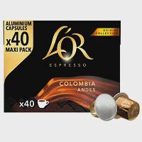 L'OR Κάψουλες Espresso Colombia Συμβατές Με Μηχανές Nespresso* 40τεμ