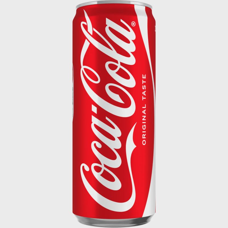 Gazuotas gaivusis gėrimas COCA-COLA, 330 ml
