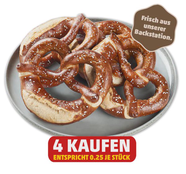 BÄCKERKRÖNUNG Schwäbische Laugenbrezel
