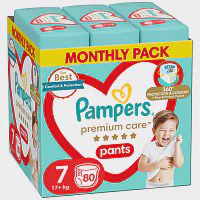 Pampers Premium Care Pants No 7 80τεμ