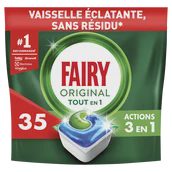 Tablette lave-vaisselle FAIRY Original 35 capsules