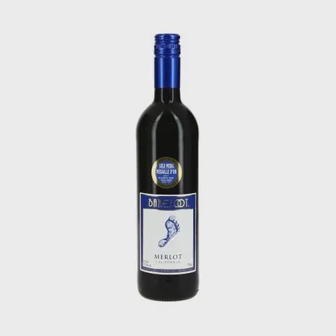 Barefoot Merlot GT vein 12,5%vol 750ml