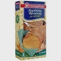 Παπαδοπούλου Φρυγανιές Χωριάτικες Με Σουσάμι 240gr