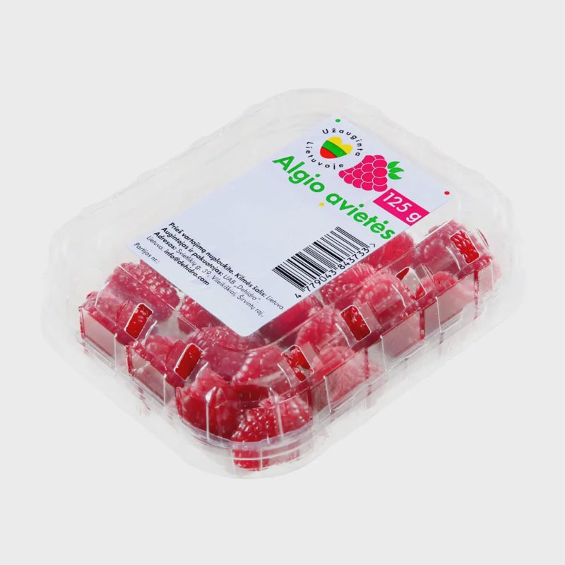 Lietuviškos avietės, 1 kl. 125g