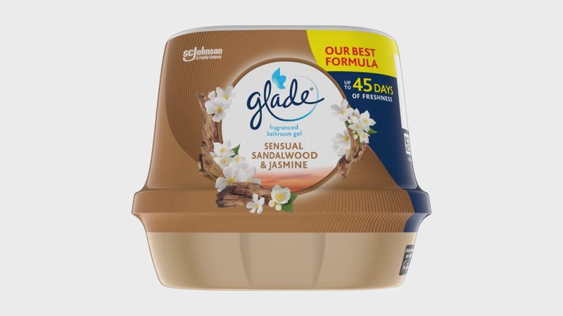Glade by Brise Bathroomgel sensual sandalwood jasmine