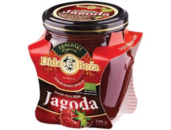 Dida Boža ekološki ekstra džem jagoda 240 g