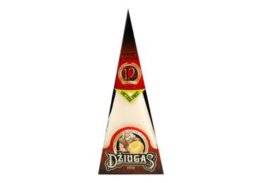 Kietasis sūris DŽIUGAS MILD, brandintas 12 mėn., 40 % rieb. s. m., 180 g