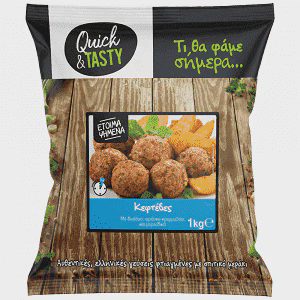 Quick & Tasty Κεφτέδες Ψημένοι Κατεψυγμένοi 1Kg