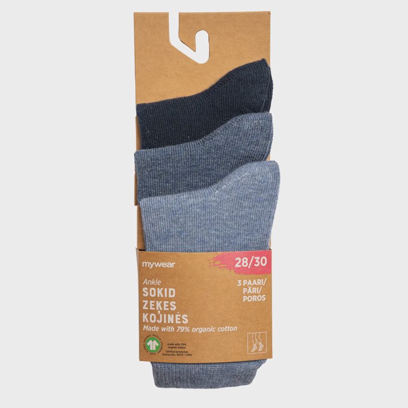 Vaikiškos kojinės MYWEAR, 28 / 30, 3 vnt.