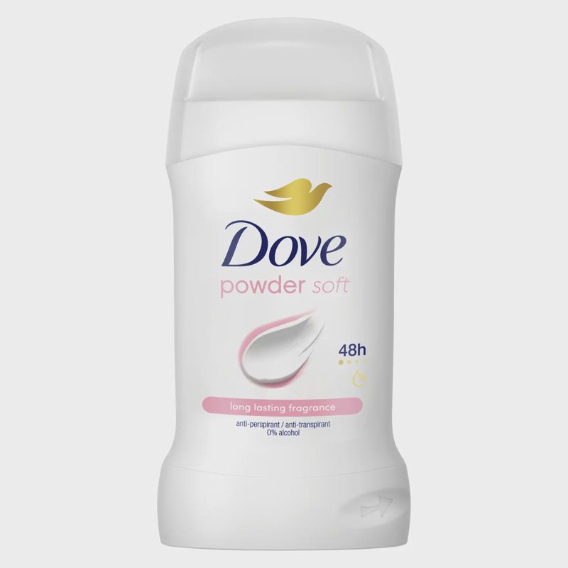 Piešt. dezodor. DOVE POWDER, 48 val. 50 ml