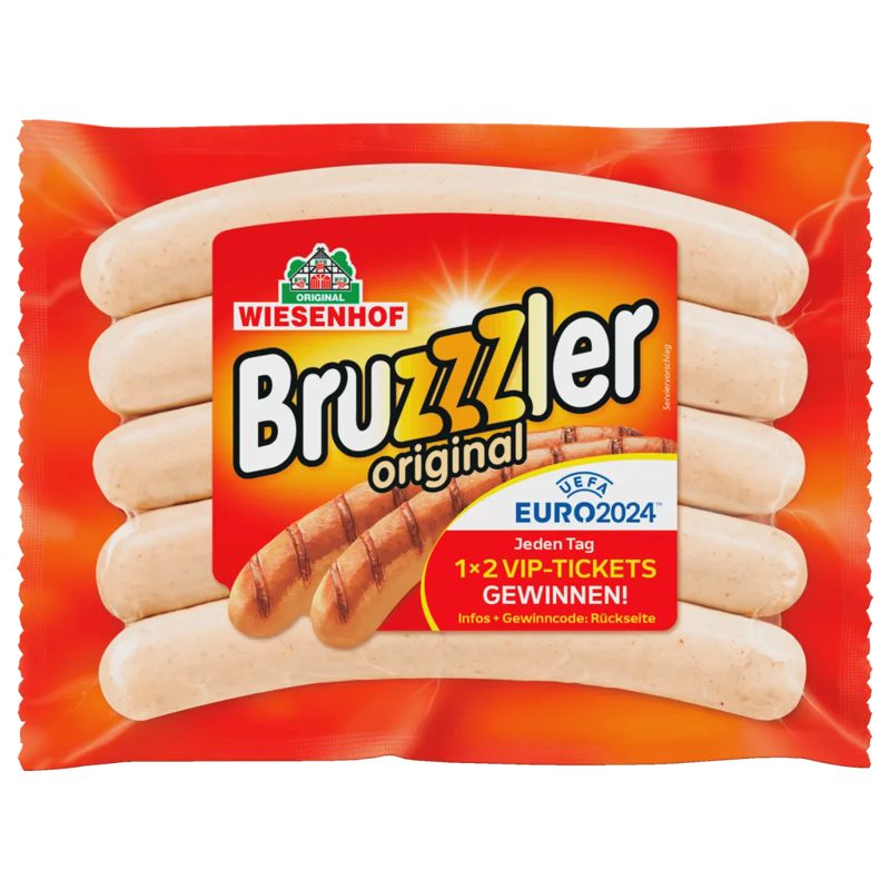 Geflügelbratwurst Bruzzler, natur