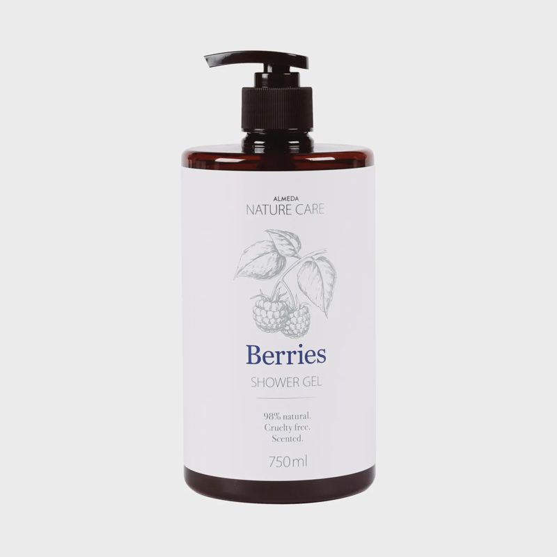 Dušo želė ALMEDA NATURE CARE BERRIES, 750 ml