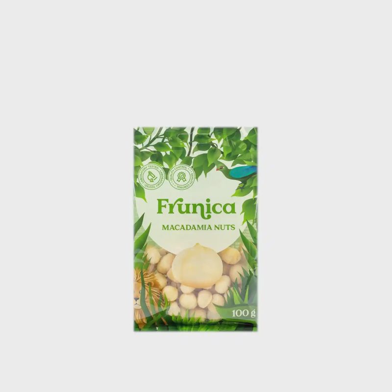 Makadamijų riešutai FRUNICA, 100 g