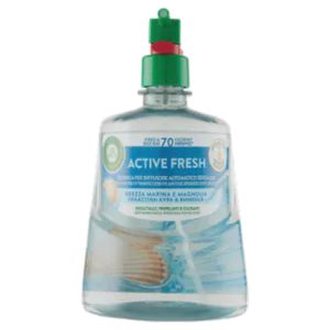 Air Wick Active Fresh Ricarica per Diffusore Automatico Brezza Marina Profumatore per ambiente 228ml