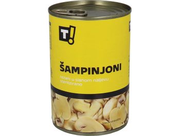 T! Šampinjoni Rezani 400 g
