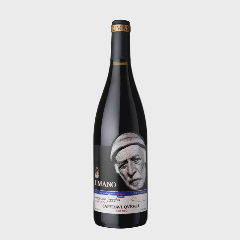 R. sausas vynas UMANO SAPERAVI QVEVRI, 0,75 l