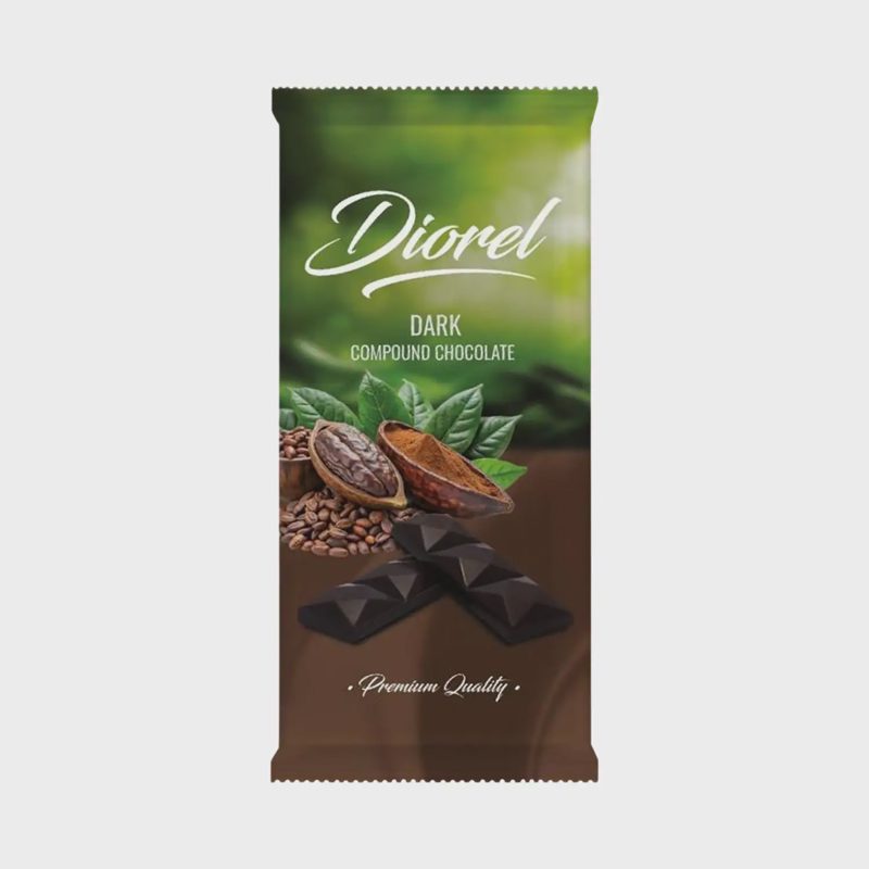 Šokolado skonio gaminys DIOREL, 80 g