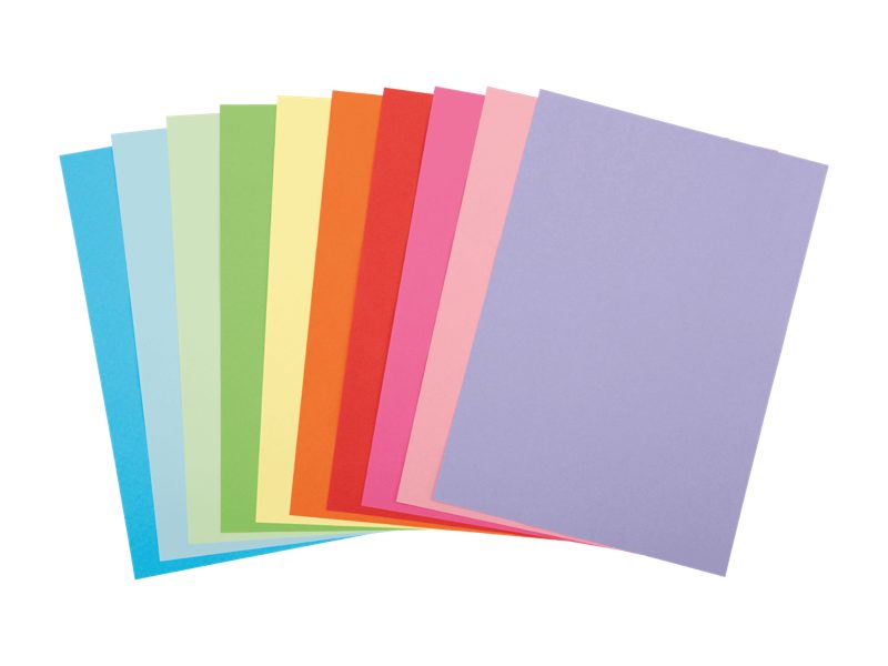 Farbpapier-Mix