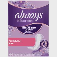 Always Discreet Σερβιετάκια Normal 44τεμάχια