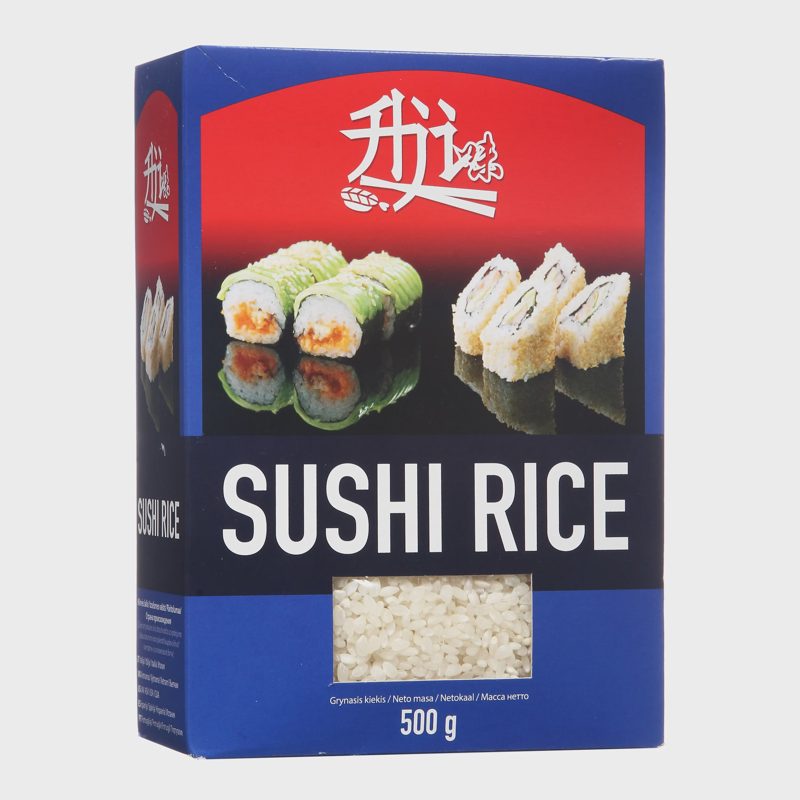 Lipnūs vidutin. grūdų sušių ryžiai AJI, 500g