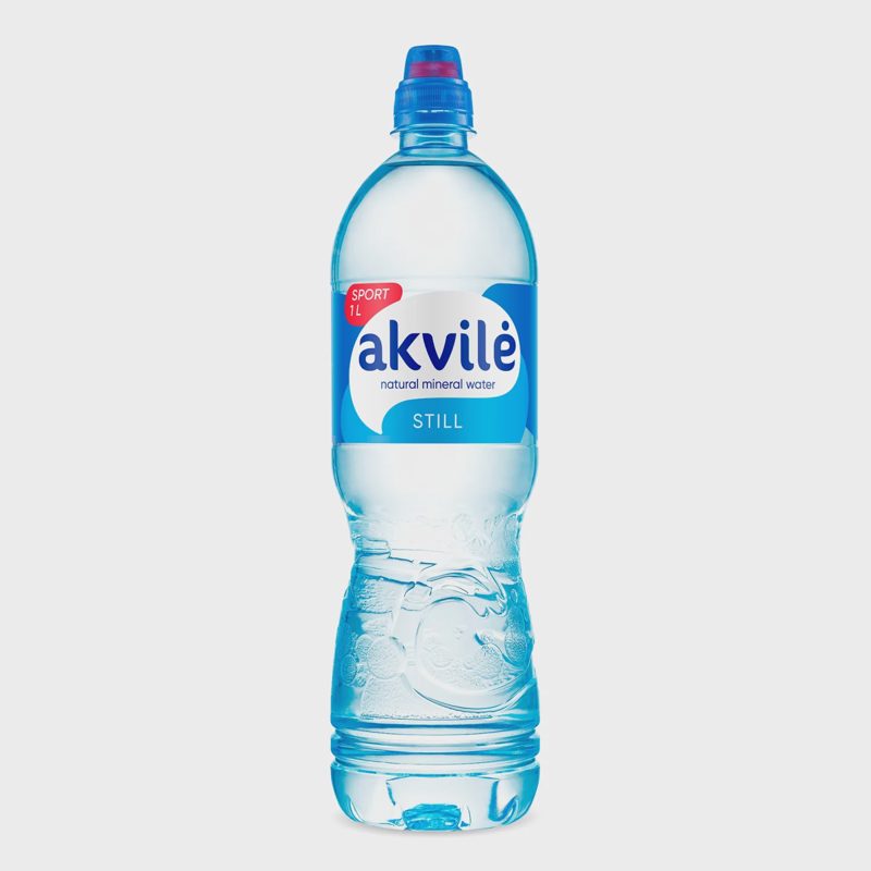Natūralus mineral. vanduo, AKVILĖ SPORT, 1l