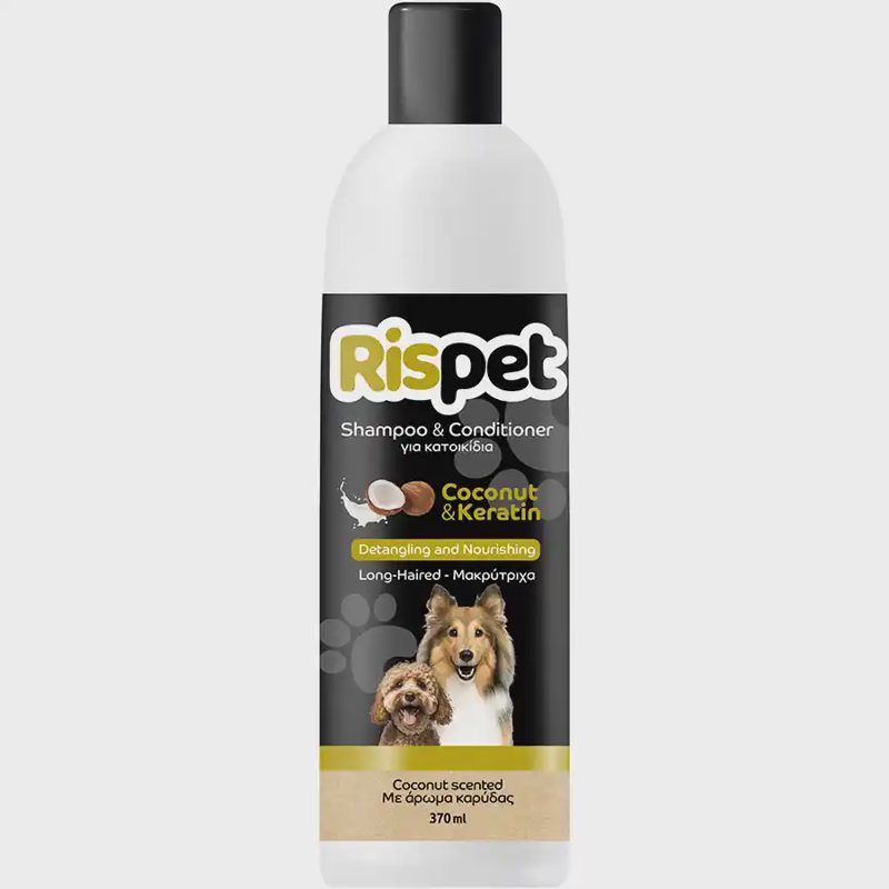 Rispet Σαμπουάν Coconut & Keratin Για Κατοικίδια 370ml.
