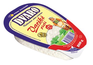 Riebi DVARO varškė, 15 % rieb., 250 g