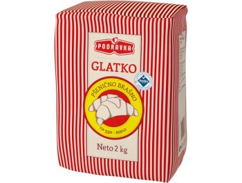 Podravka Glatko brašno T-550 2 kg