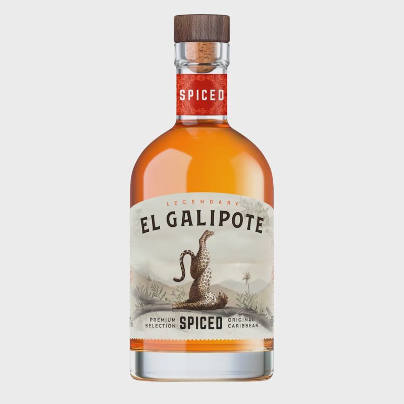 Rums El Galipote Spiced 35%, 0,7l