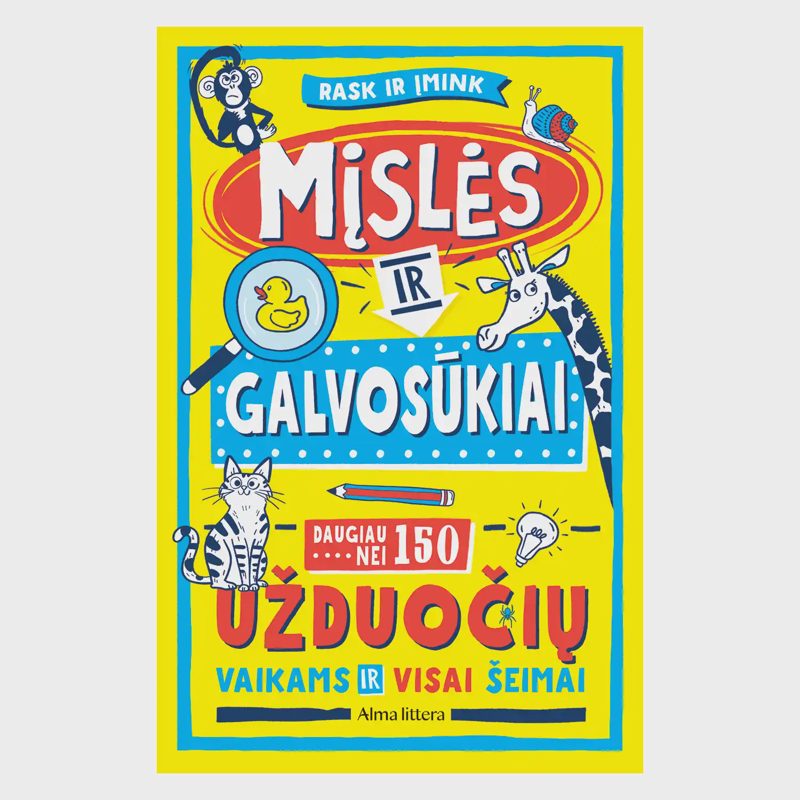 Knyga RASK IR ĮMINK. MĮSLĖS IR GALVVOSŪKIAI