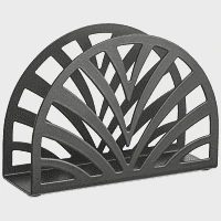Tabletop Pro Θήκη Χαρτοπετσέτας Μεταλλική Μαυρή 13cm