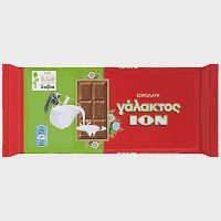 ΙΟΝ Σοκολάτα Γάλακτος Με Στέβια 60gr