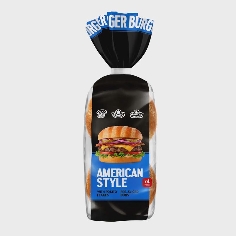 Mėsainių bandelės AMERIKIETIŠKO stil., 320 g