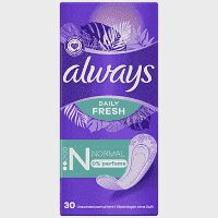 Always Dailies Fresh & Protect Normal Σερβιετάκια 30τεμ