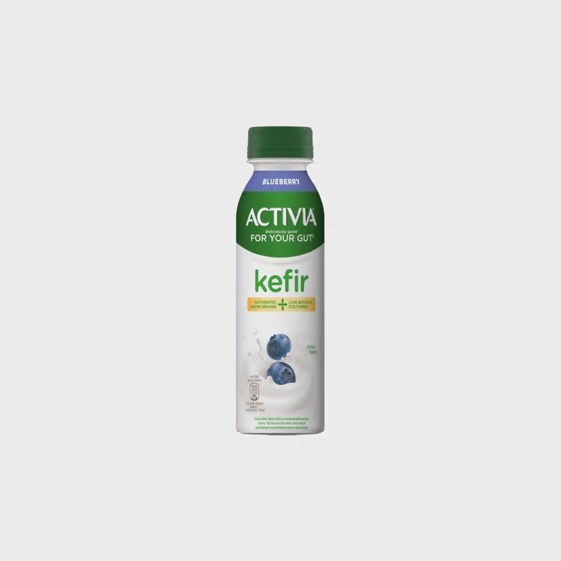Kefyro gėr. su mėlyn. ACTIVIA, 3,1 %, 280 g