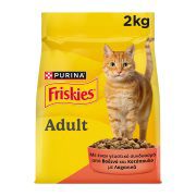 FRISKIES Ξηρά Τροφή Γάτας με Βοδινό Κοτόπουλο & Λαχανικά 2kg