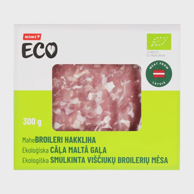 Ekologiškas vištienos faršas RIMI, 300 g