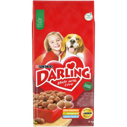 Purina Darling marha és csirke ízletes keverékével száraz kutyaeledel 15 kg